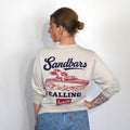 Sandbars Callin Premium Rash Guard - Sand