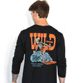 Wild Wakes Premium Rash Guard - Black